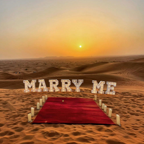 Organiser une demande en mariage féérique à Marrakech